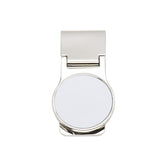 sublimation blank metal money clip round